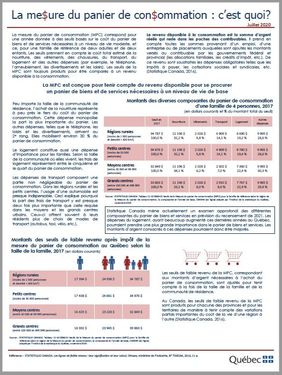 La mesure du panier de consommation : c’est quoi?